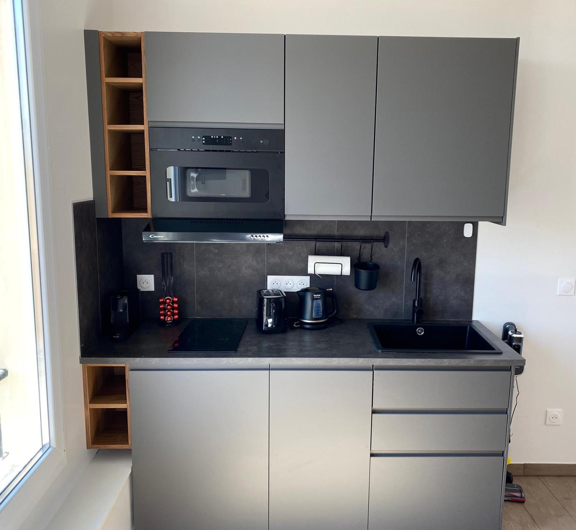 Appartement Moderne Climatise Monaco Vue Mer カップダイユ エクステリア 写真