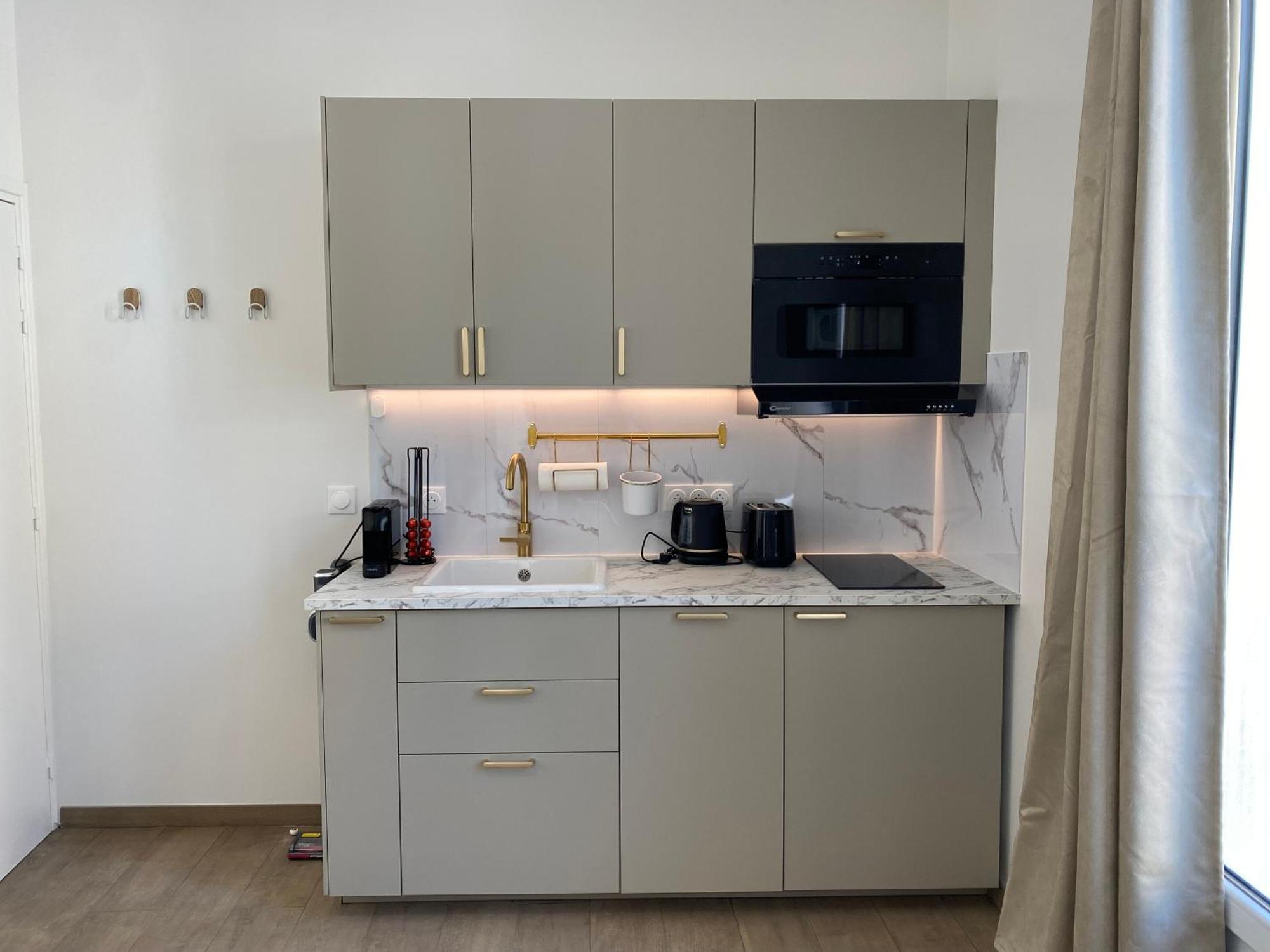 Appartement Moderne Climatise Monaco Vue Mer カップダイユ エクステリア 写真