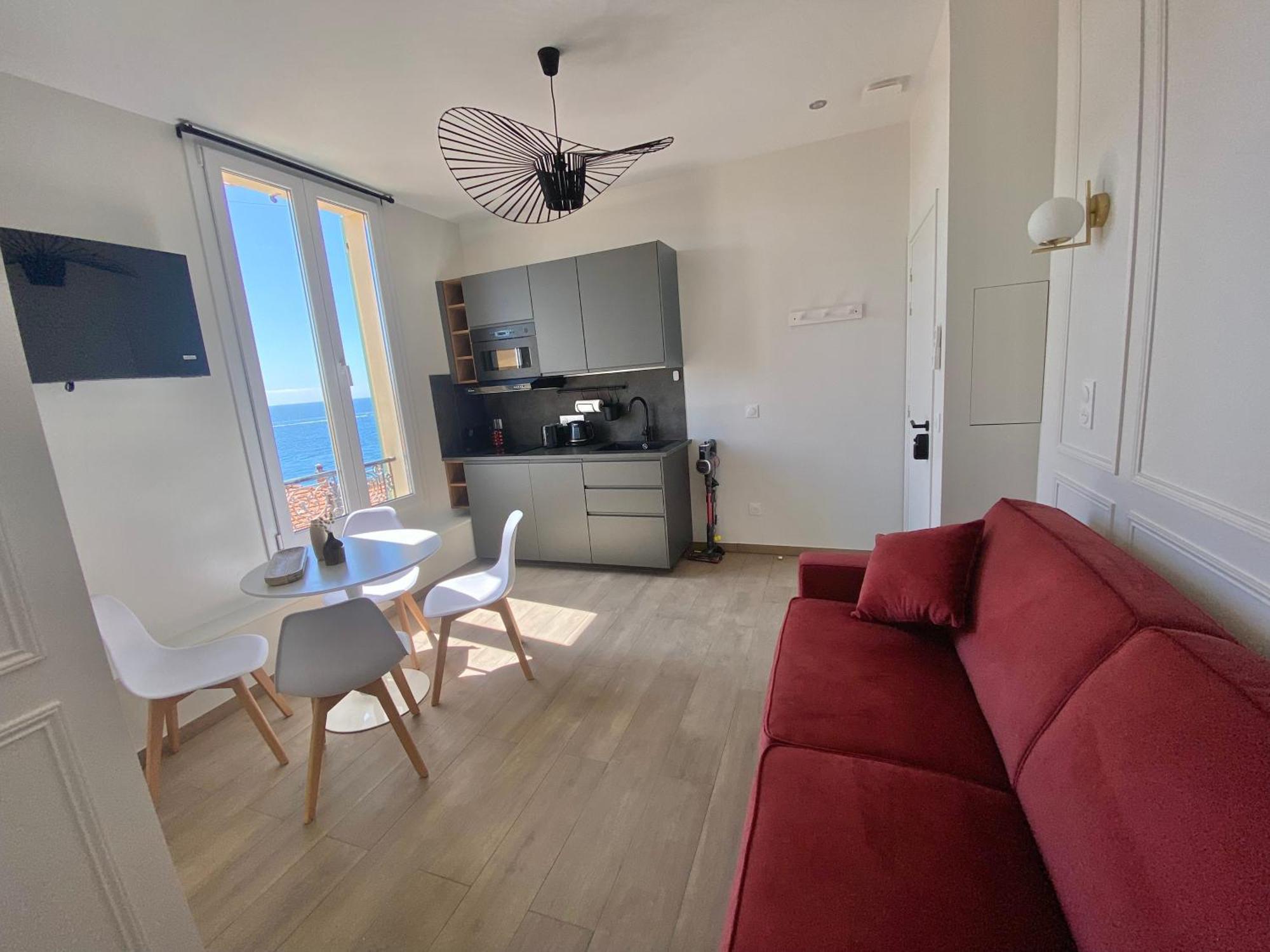 Appartement Moderne Climatise Monaco Vue Mer カップダイユ エクステリア 写真