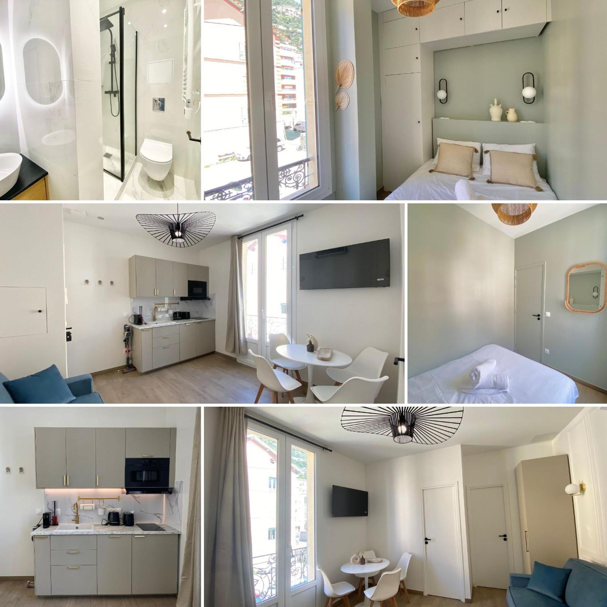 Appartement Moderne Climatise Monaco Vue Mer カップダイユ エクステリア 写真